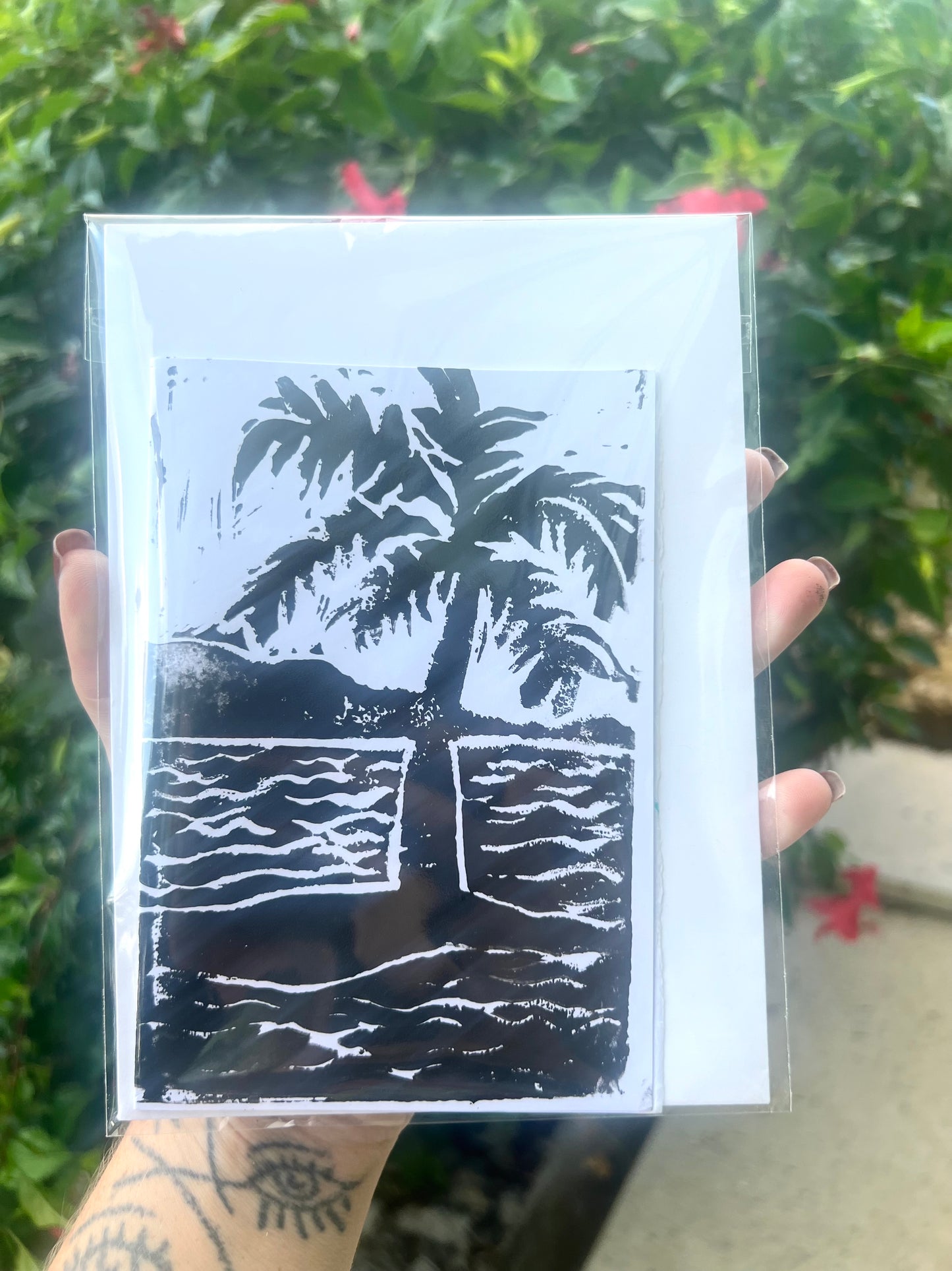 Palm Card (ink print)