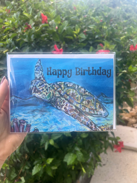 Birthday Card (turtle)