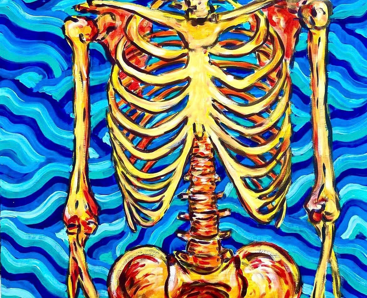 Colorful Skeleton